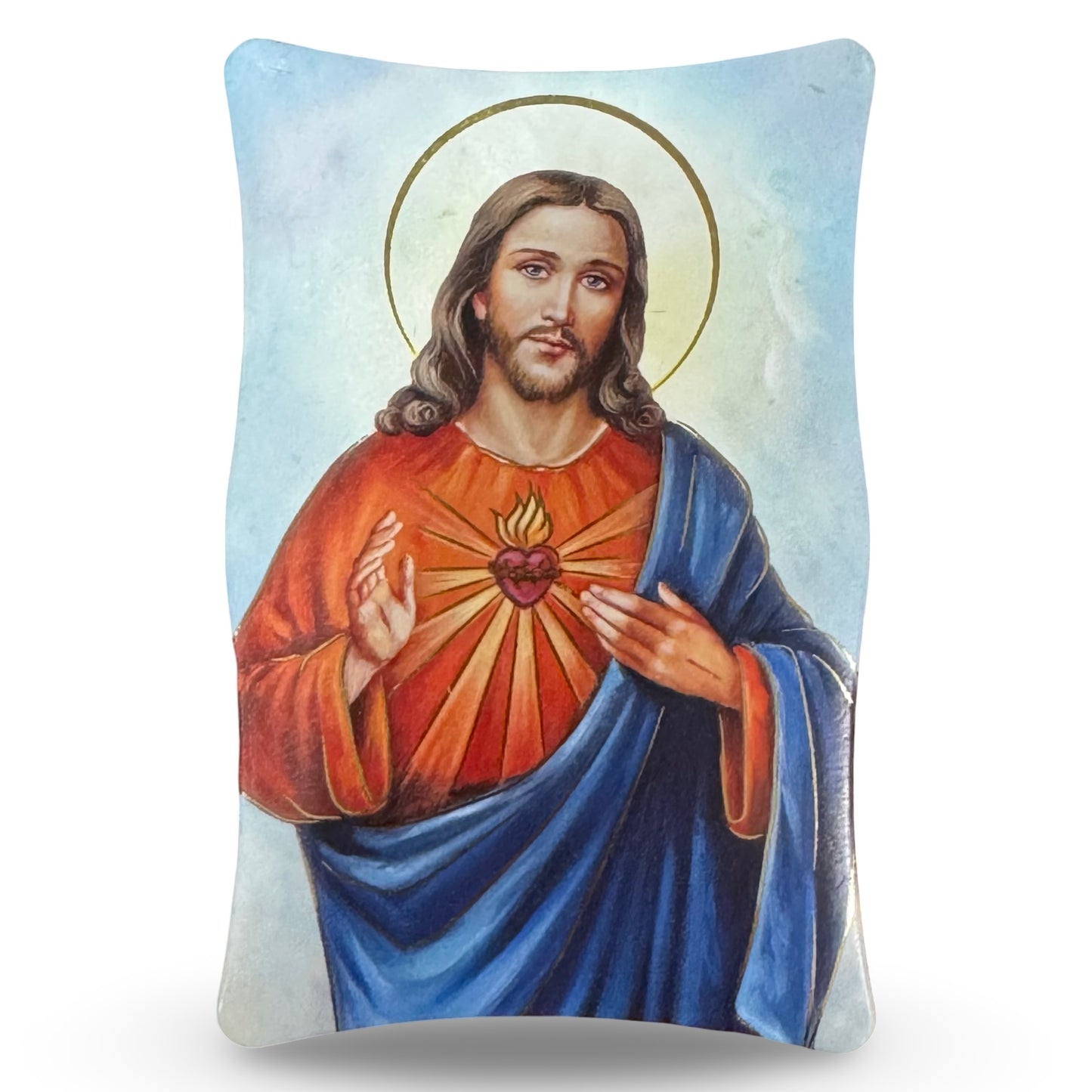 Curved Sacred Heart Image