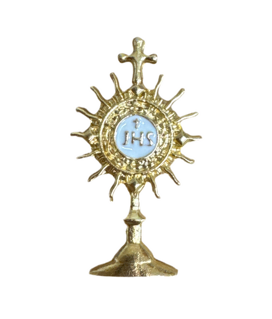 Eucharistic Monstrance Pin
