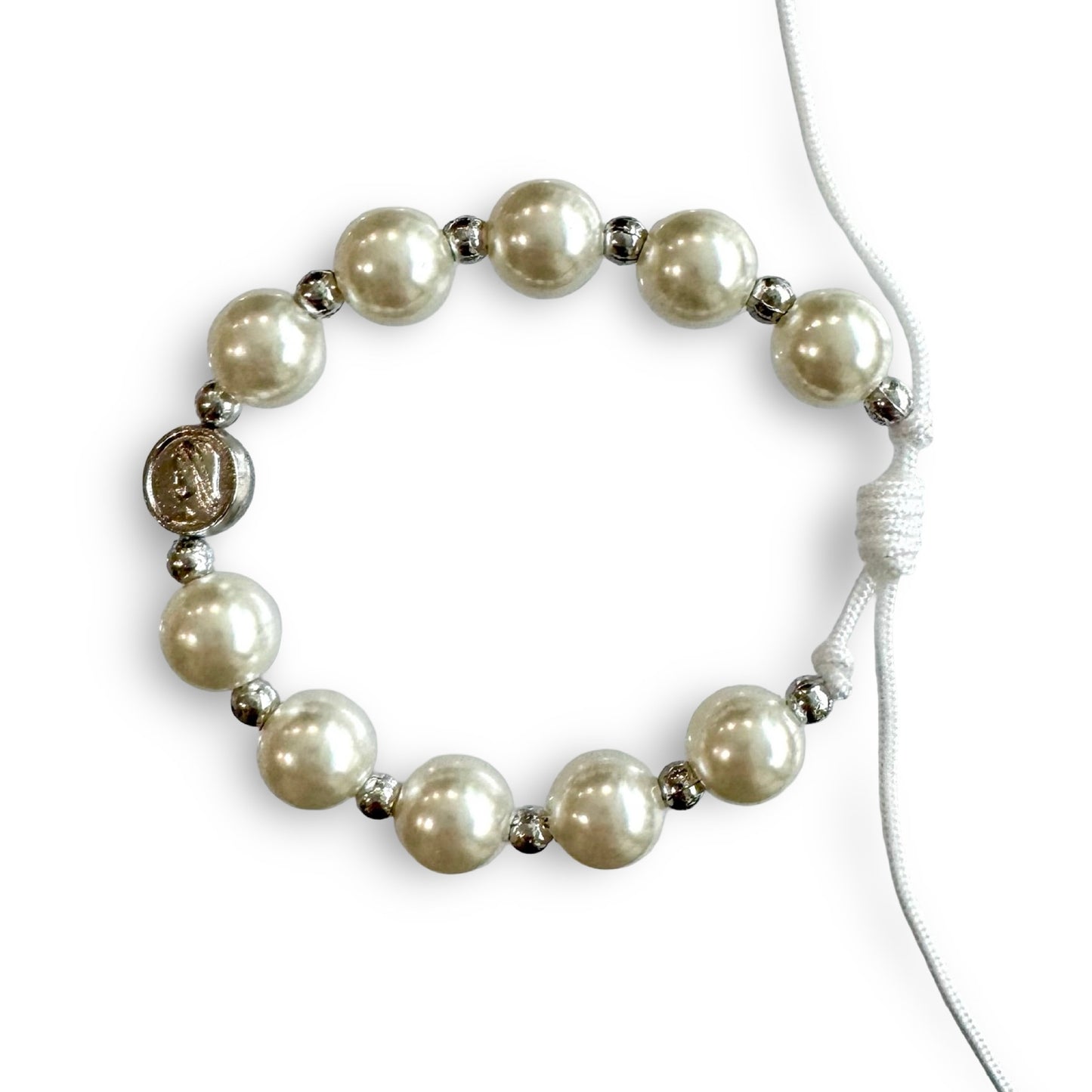Pearl Queen of Peace Bracelets of Assorted Styles