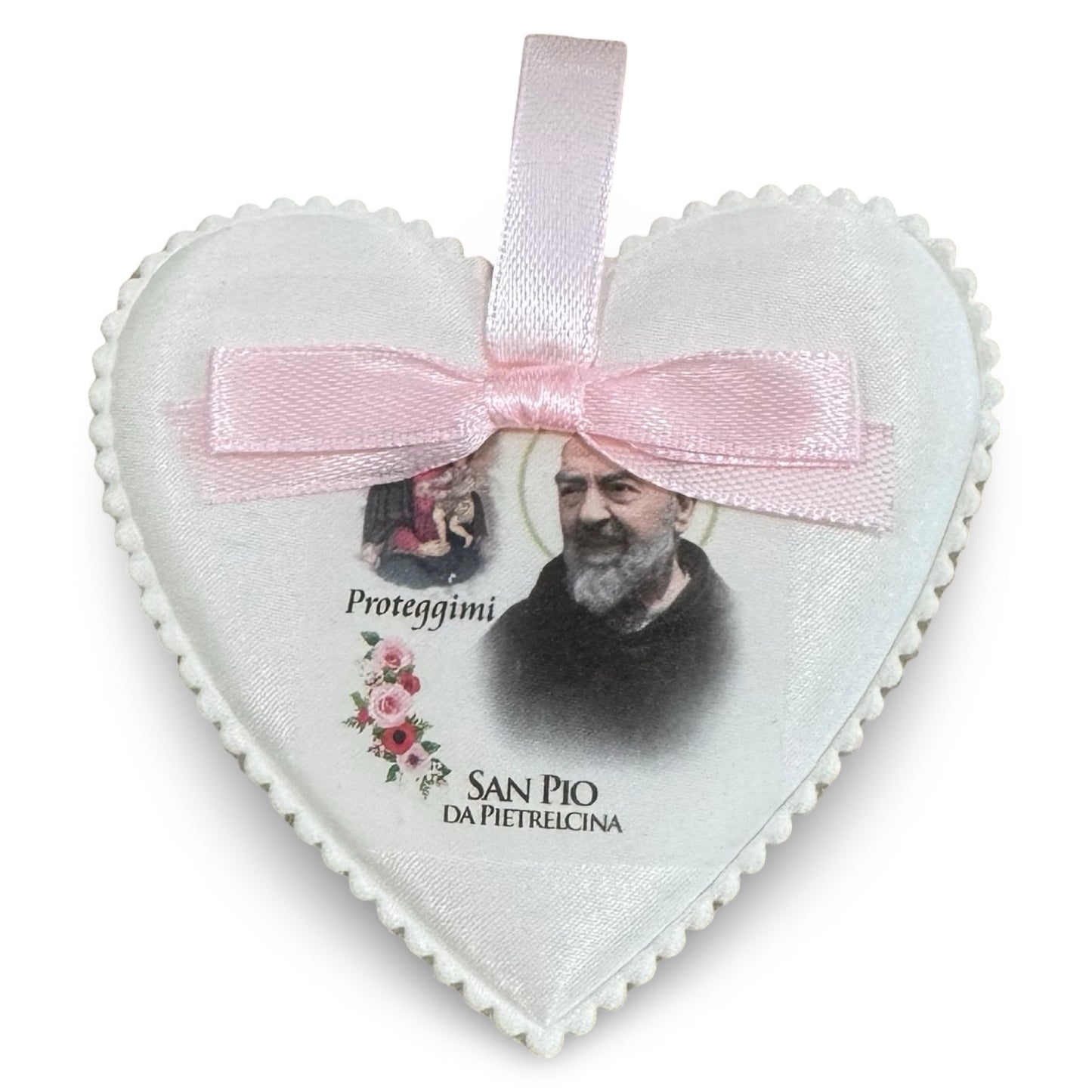 St. Padre Pio Heart-Shaped Crib Detente