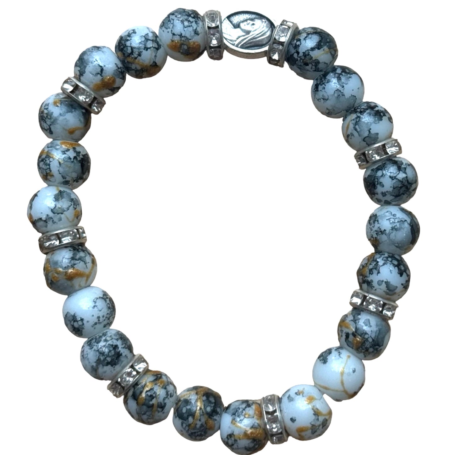 Marble Chaplet of Peace Bracelet