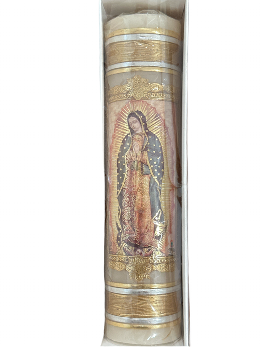 Our Lady of Guadalupe Candle