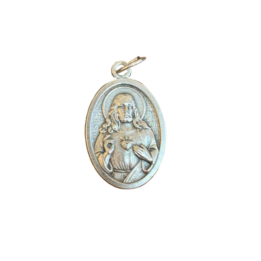 Sacred Heart and Immaculate Heart Medal