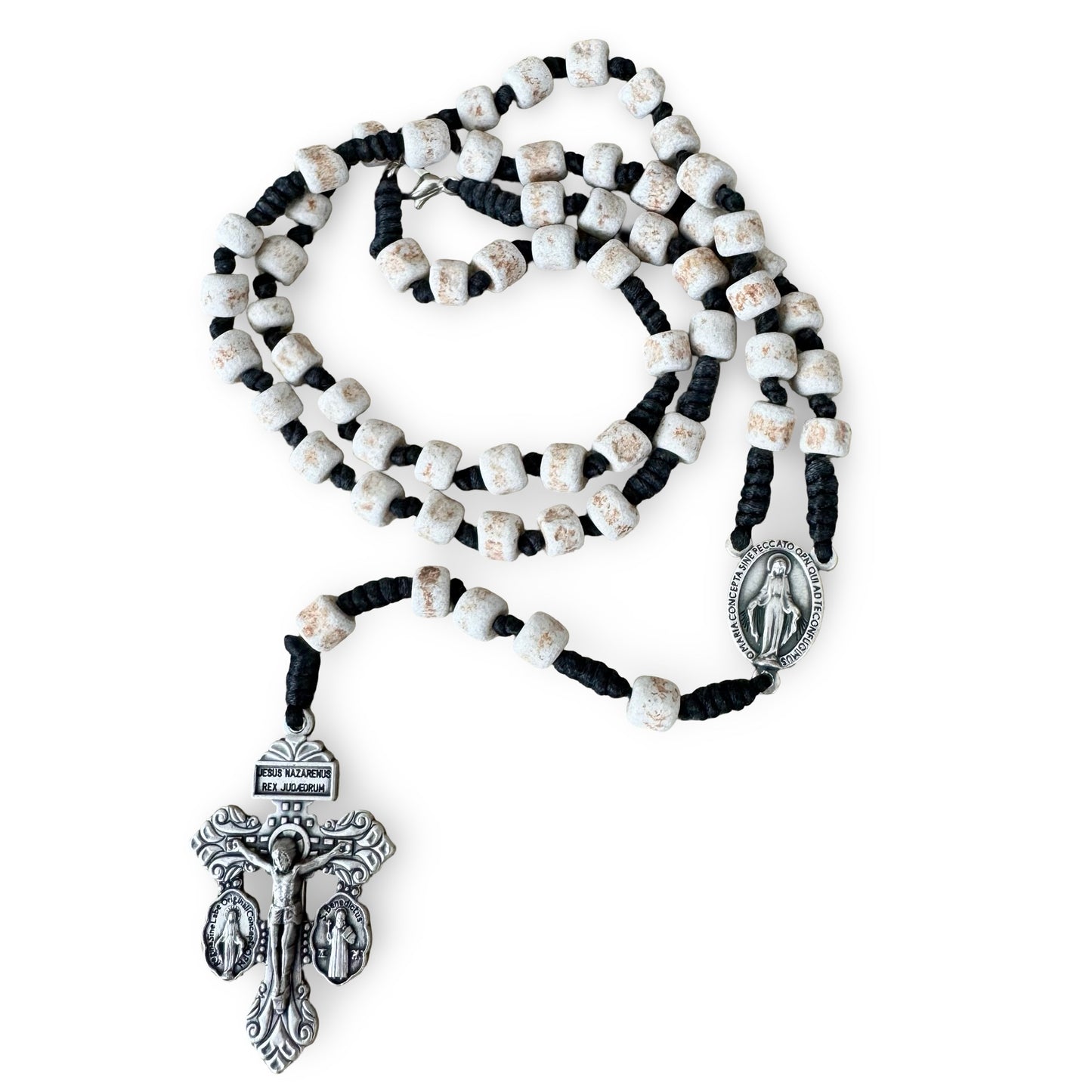 Apparition Hill Stone Rosary with Pardon Crucifix