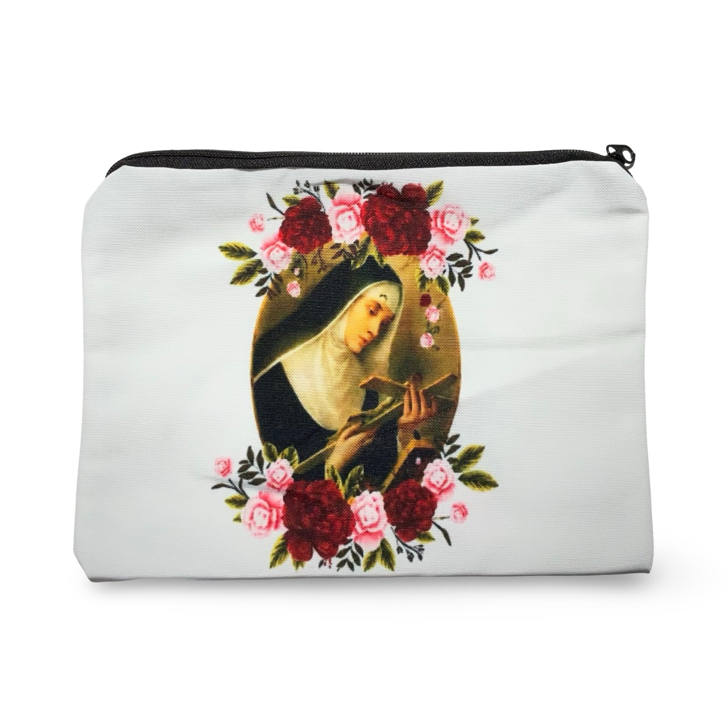 St. Rita Zipper Pouch