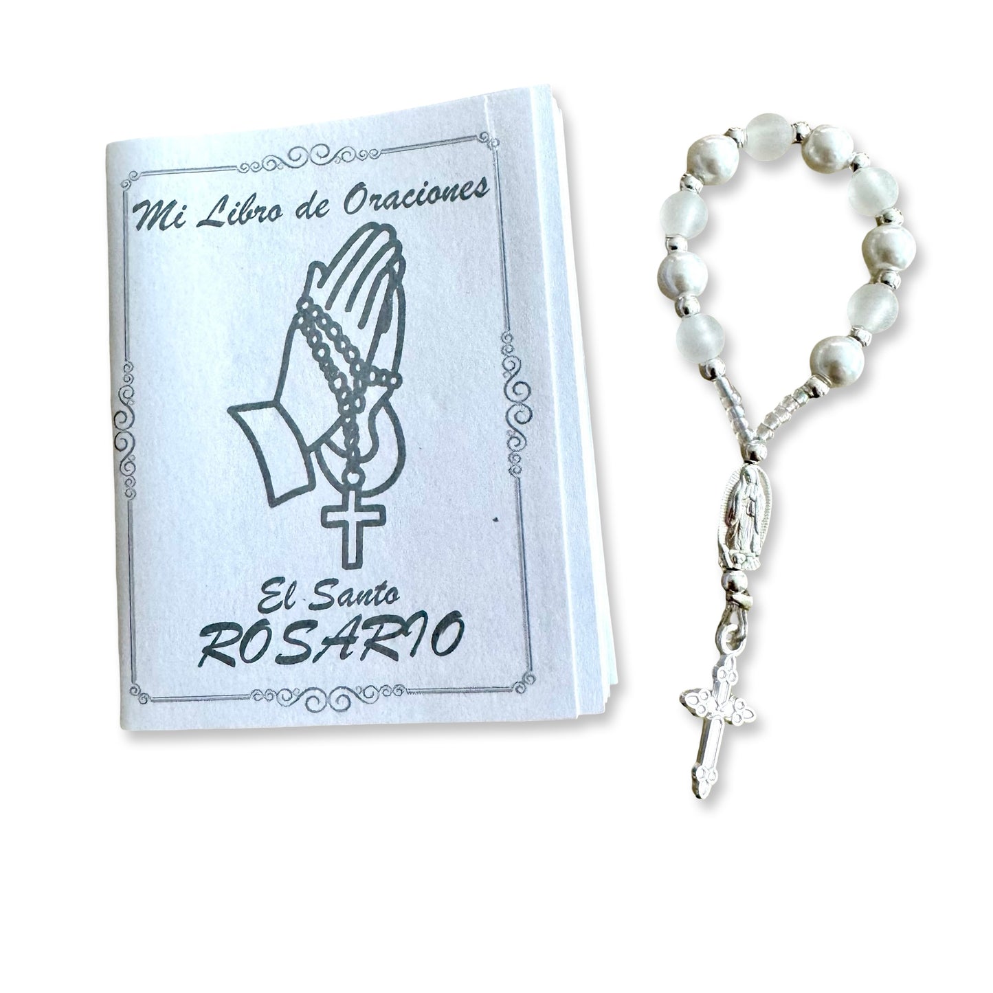 Small Guadalupe Decade Rosary with Prayer Book