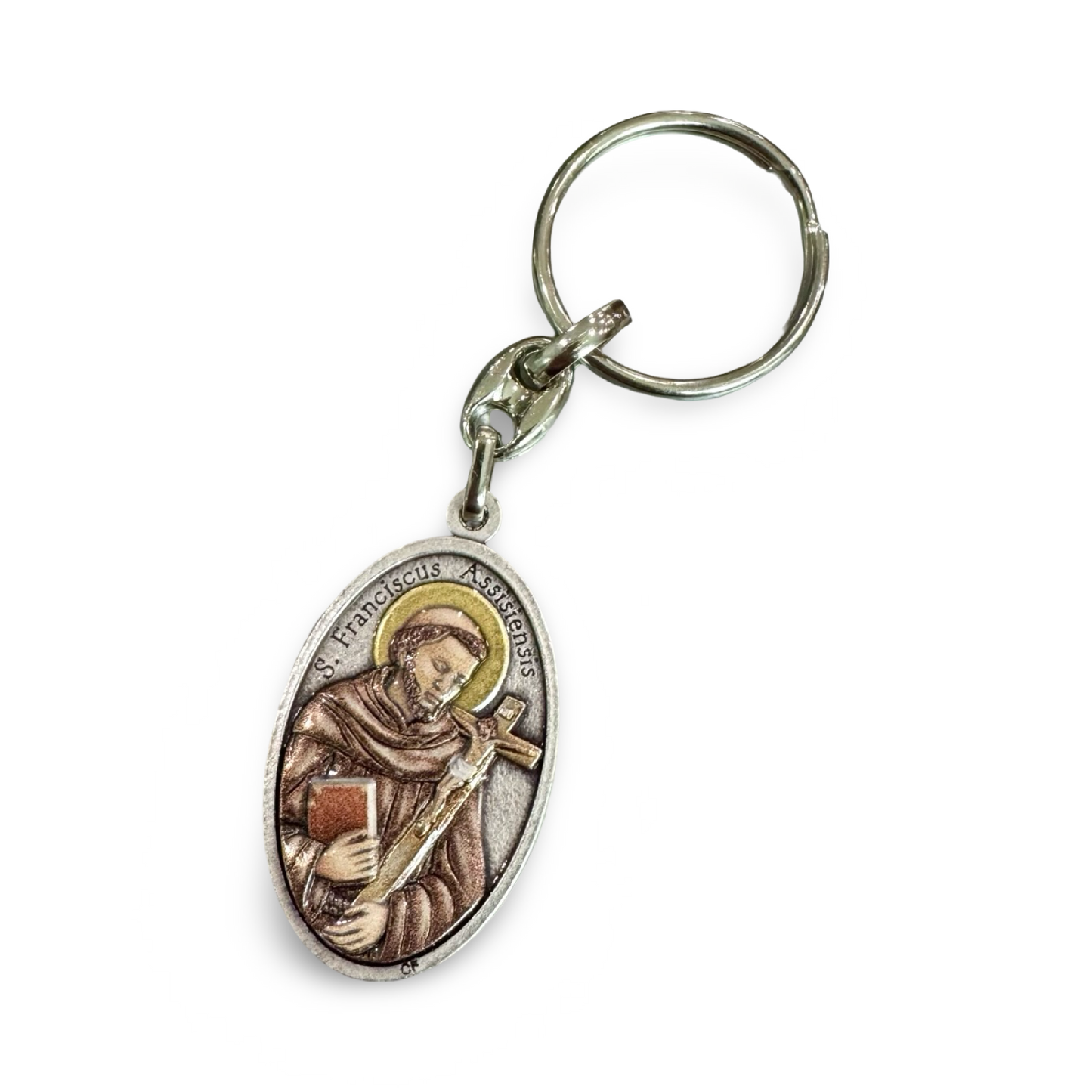 St. Francis of Assisi and St. Clare of Assisi Keychain