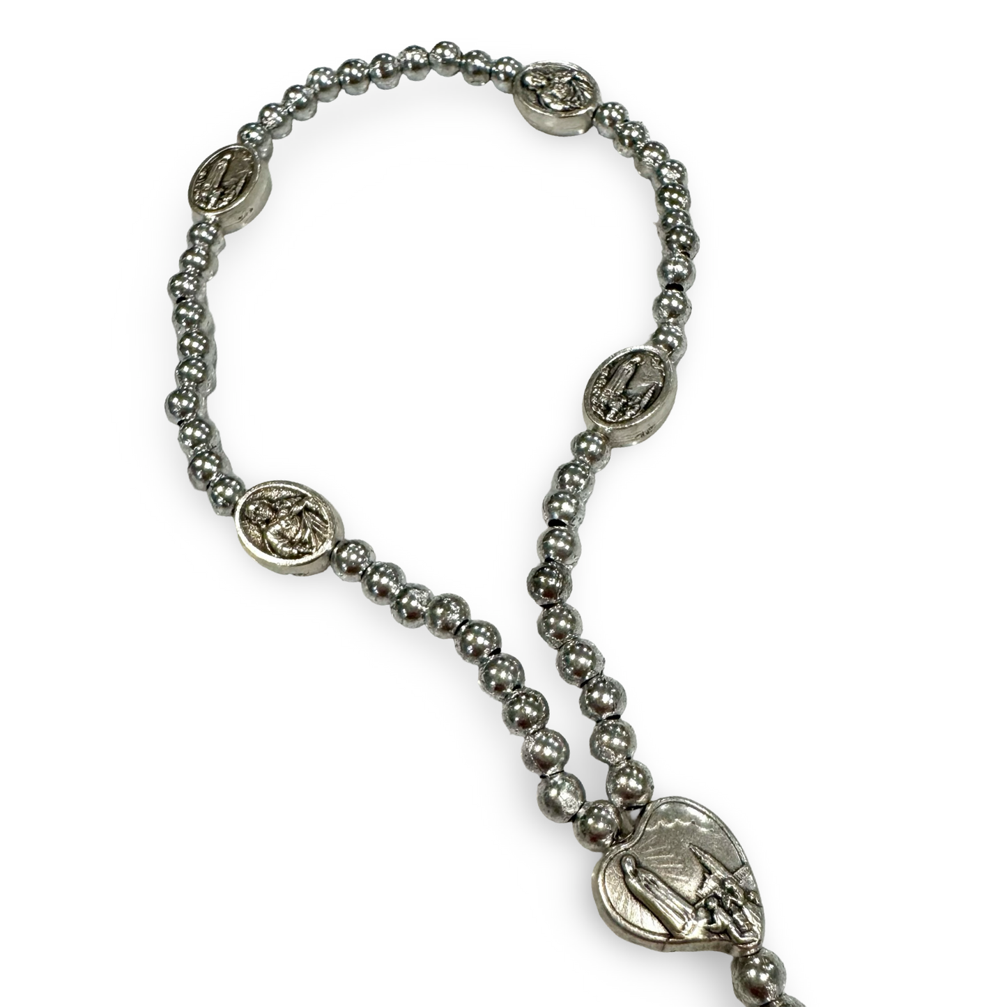 Stretchy Metallic Fatima Rosary