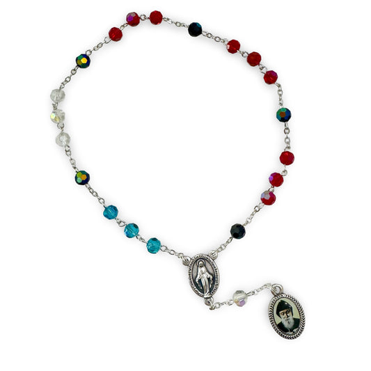 St. Charbel Chaplet with Miraculous Medal