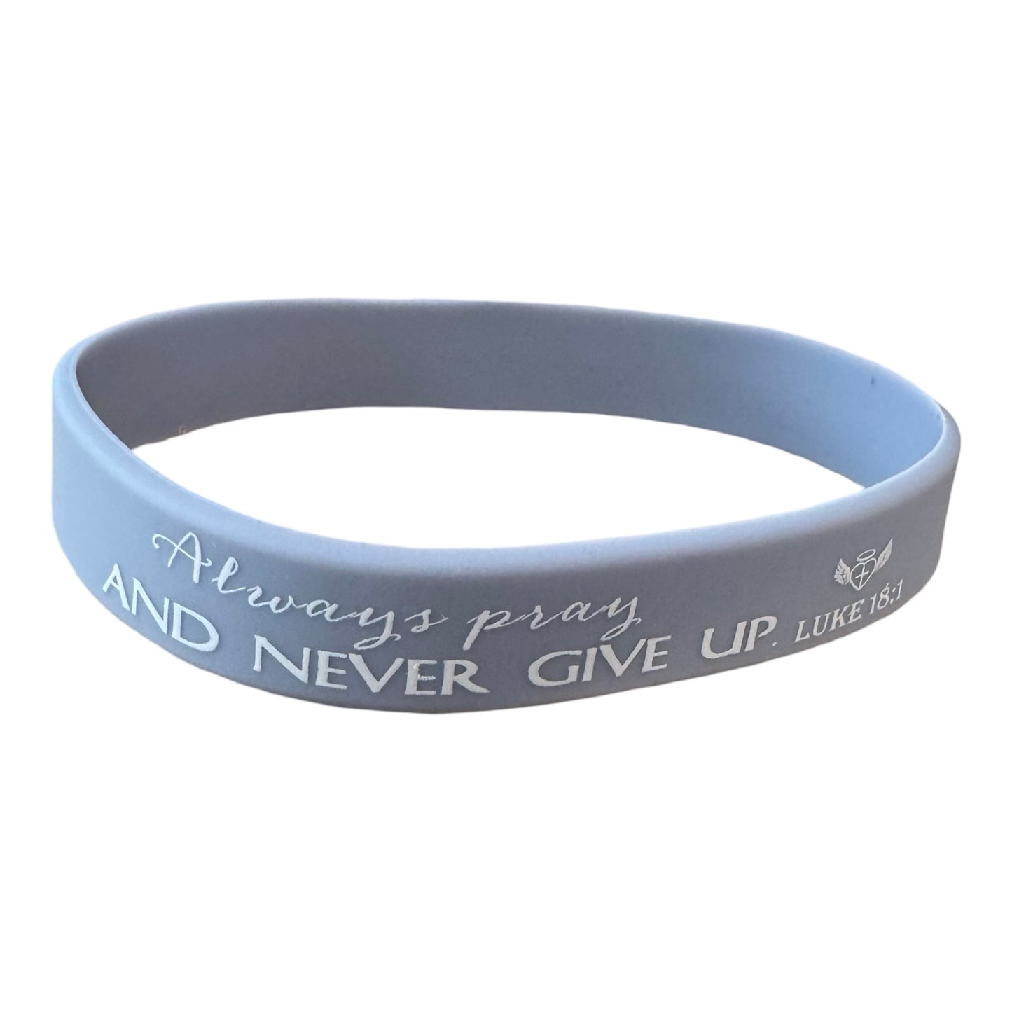 Assorted Bible Verse Silicone Bracelets