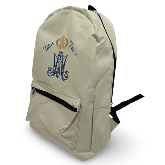 Embroidered "Totus Tuus" Backpack by SCTJM