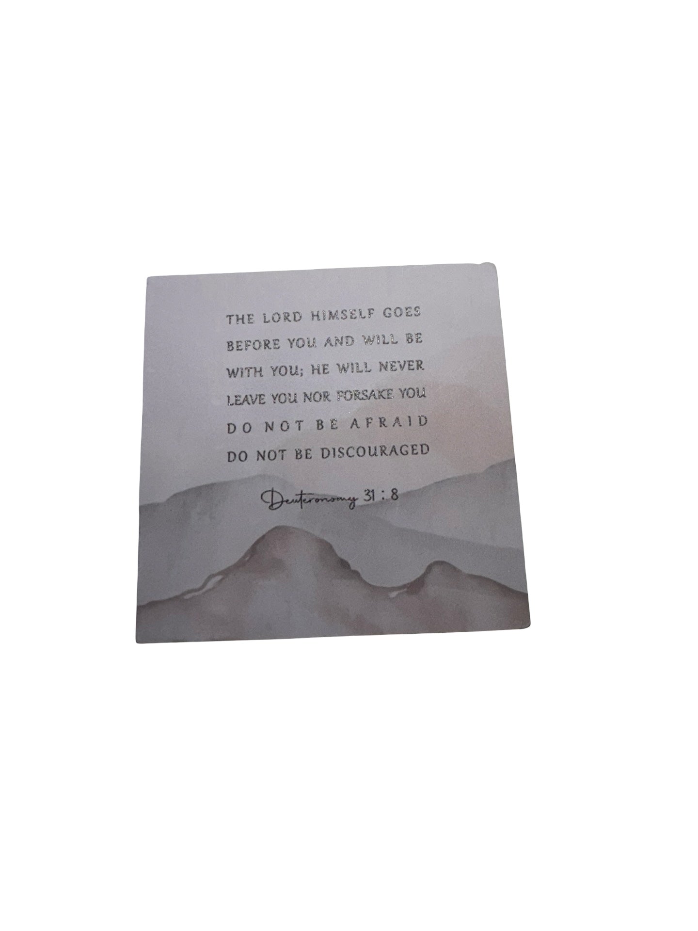 Assorted Square Bible Verse Plaque