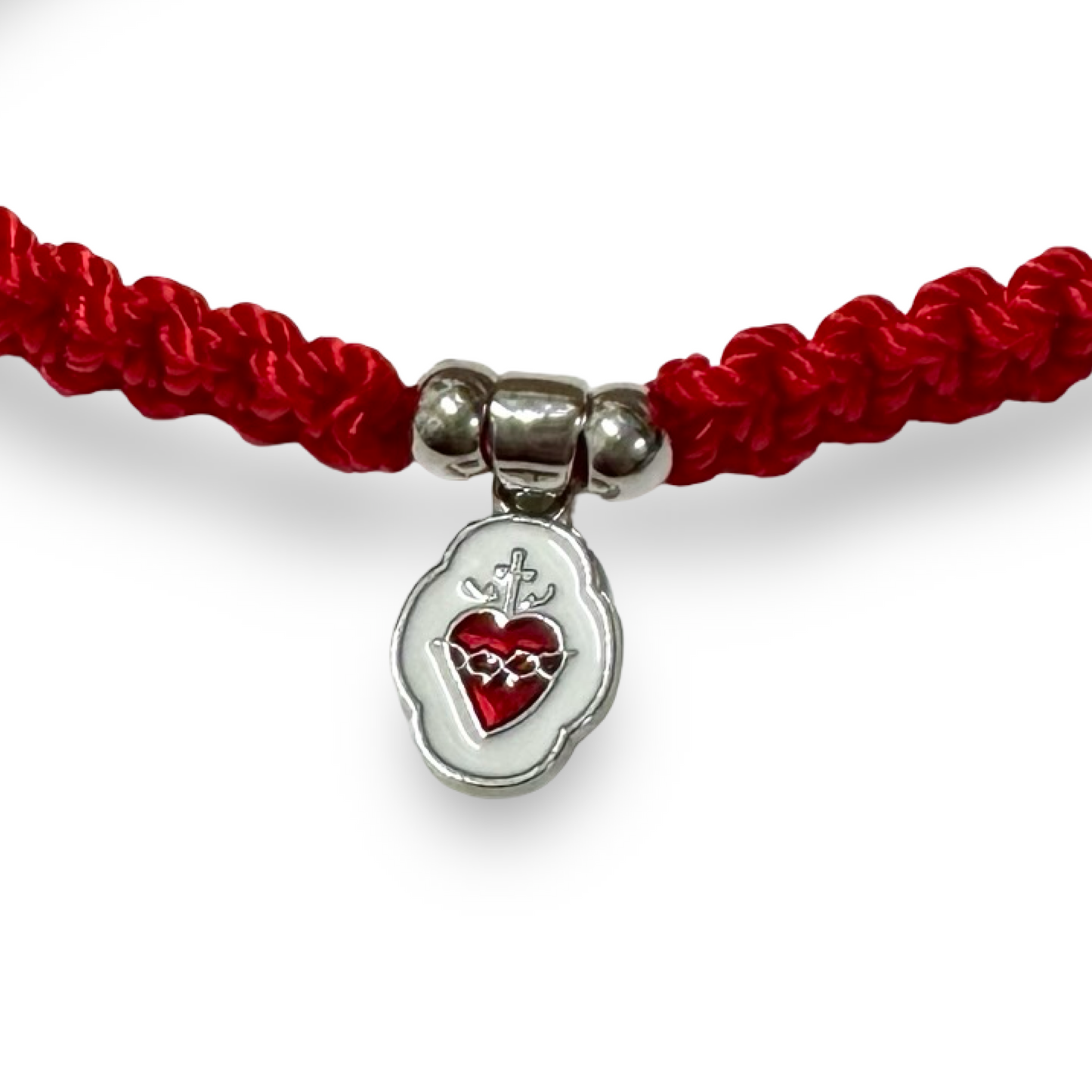 Red Cord Detente Adjustable Bracelet