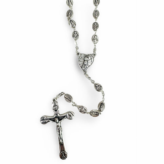 Fatima and Sacred Heart Medal Rosary