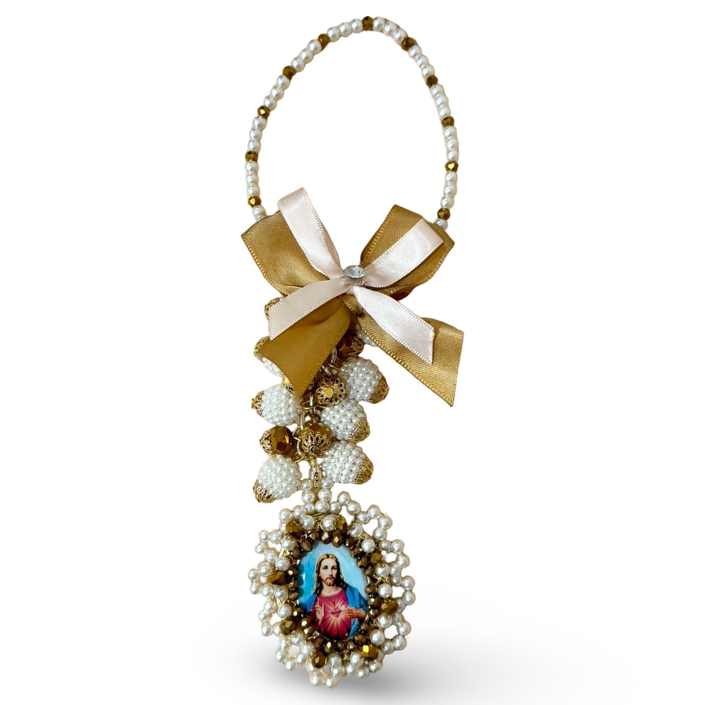 Our Lady of Guadalupe & Sacred Heart Door Hanger