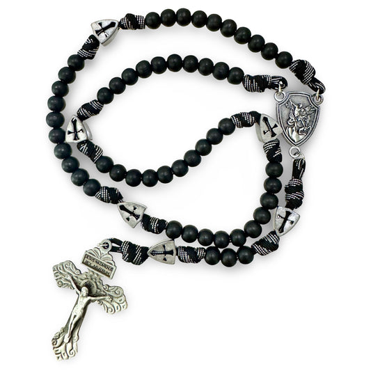 Extra-large St. Michael the Archangel Rosary with Pardon Crucifix