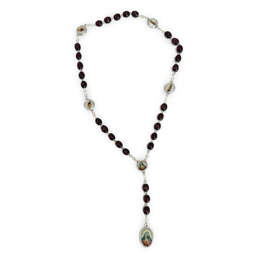 Chaplet of the Five Wounds of Christ in Clear Box