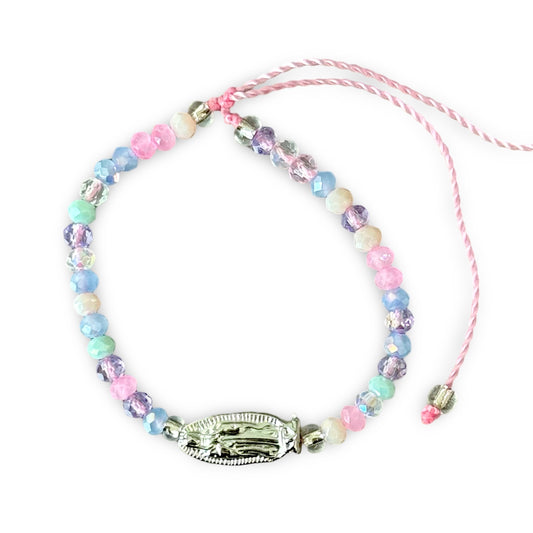 Children’s Mexican Bracelet - Guadalupe Medal