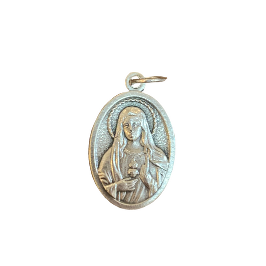 Sacred Heart and Immaculate Heart Medal