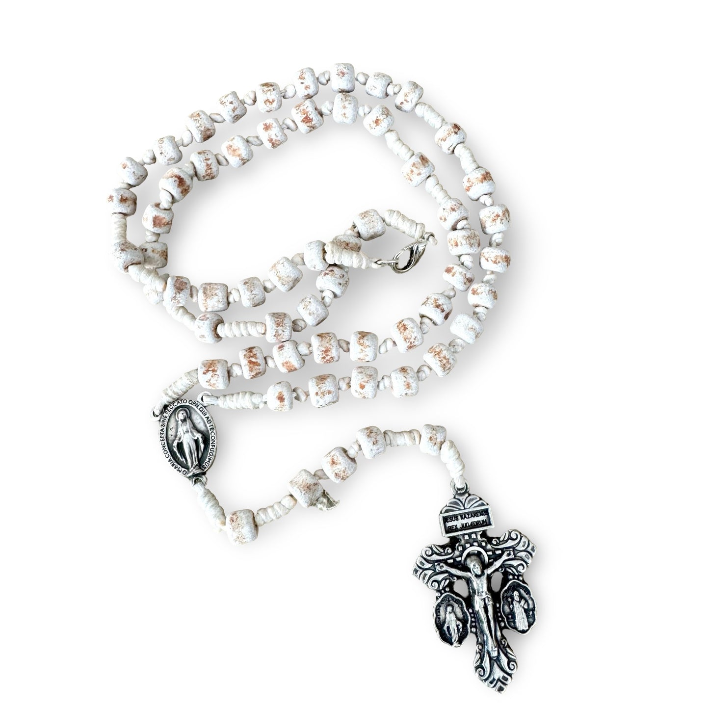 Apparition Hill Stone Rosary with Pardon Crucifix