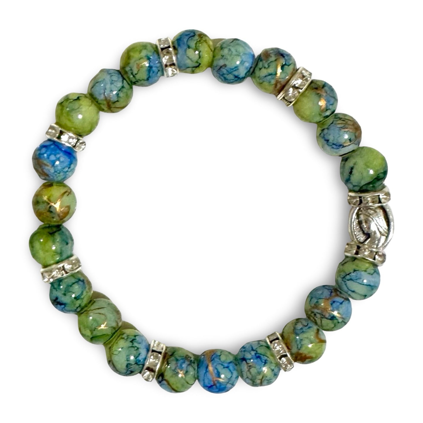Marble Chaplet of Peace Bracelet