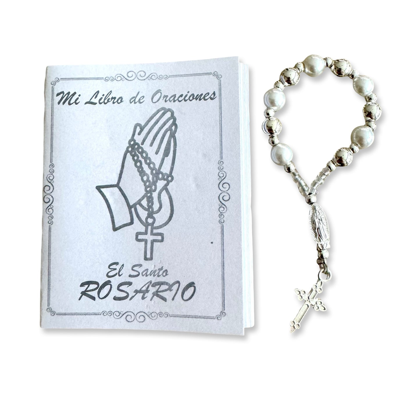 Small Guadalupe Decade Rosary with Prayer Book