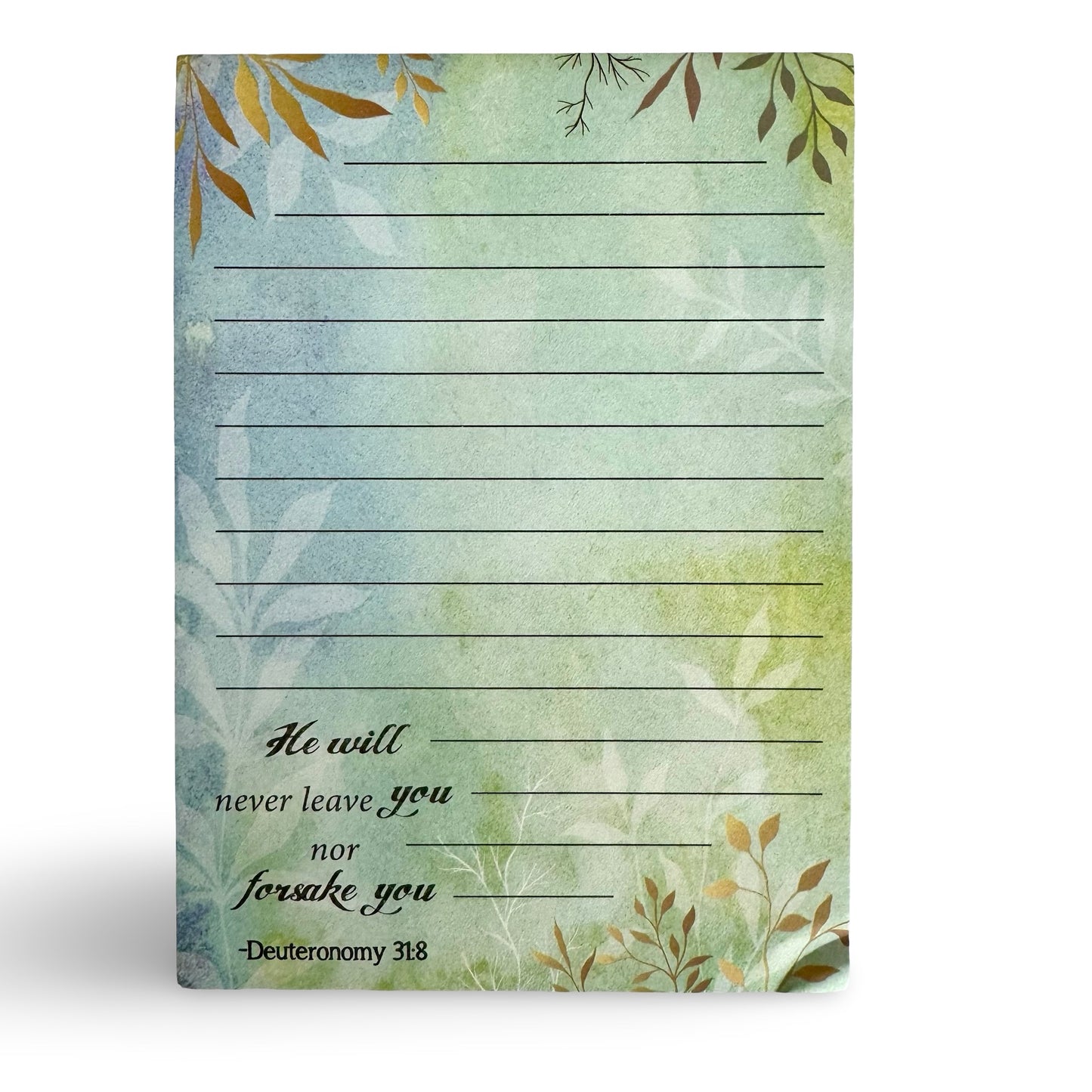 Small Note Pad with Scripture Quotes
