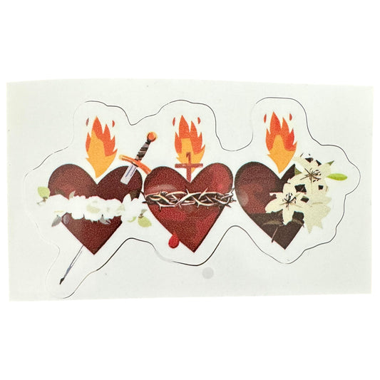 Sticker of the Three Hearts