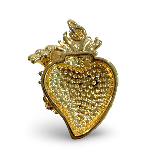 Heart of St. Joseph Gold Pendant