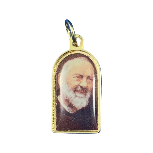 Arched Padre Pio Medal