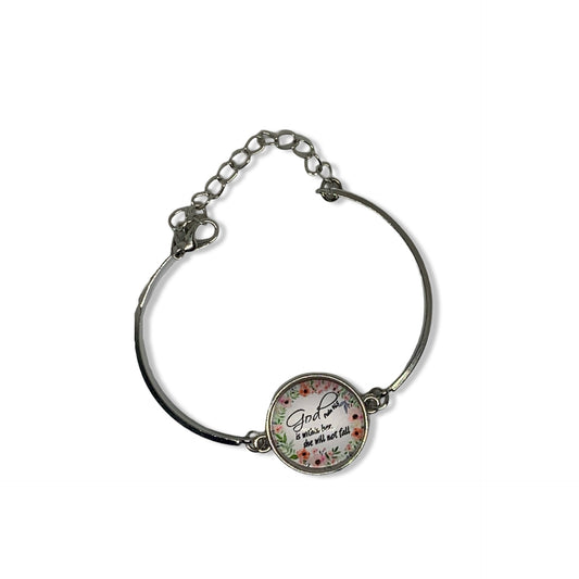 Assorted Bible Verses Circle Charm Bracelet