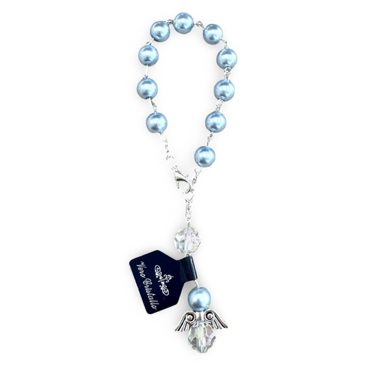 Pearl Decade with Real Crystal Angel