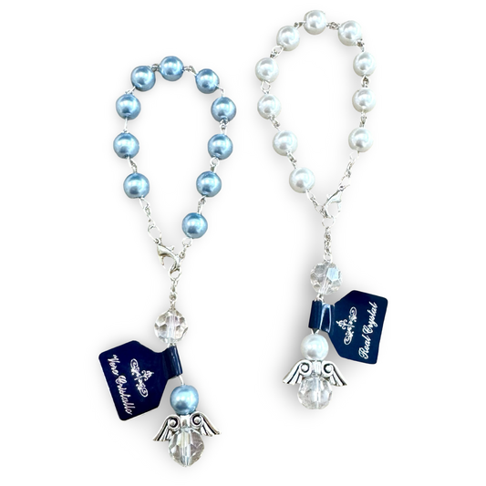 Pearl Decade with Real Crystal Angel