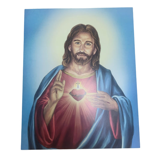 Vivid Sacred Heart of Jesus Print