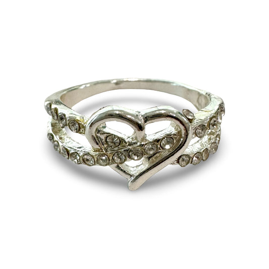 Embellished Heart Ring