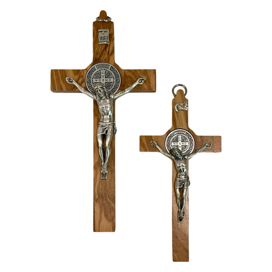 Wooden St. Benedict Crucifix