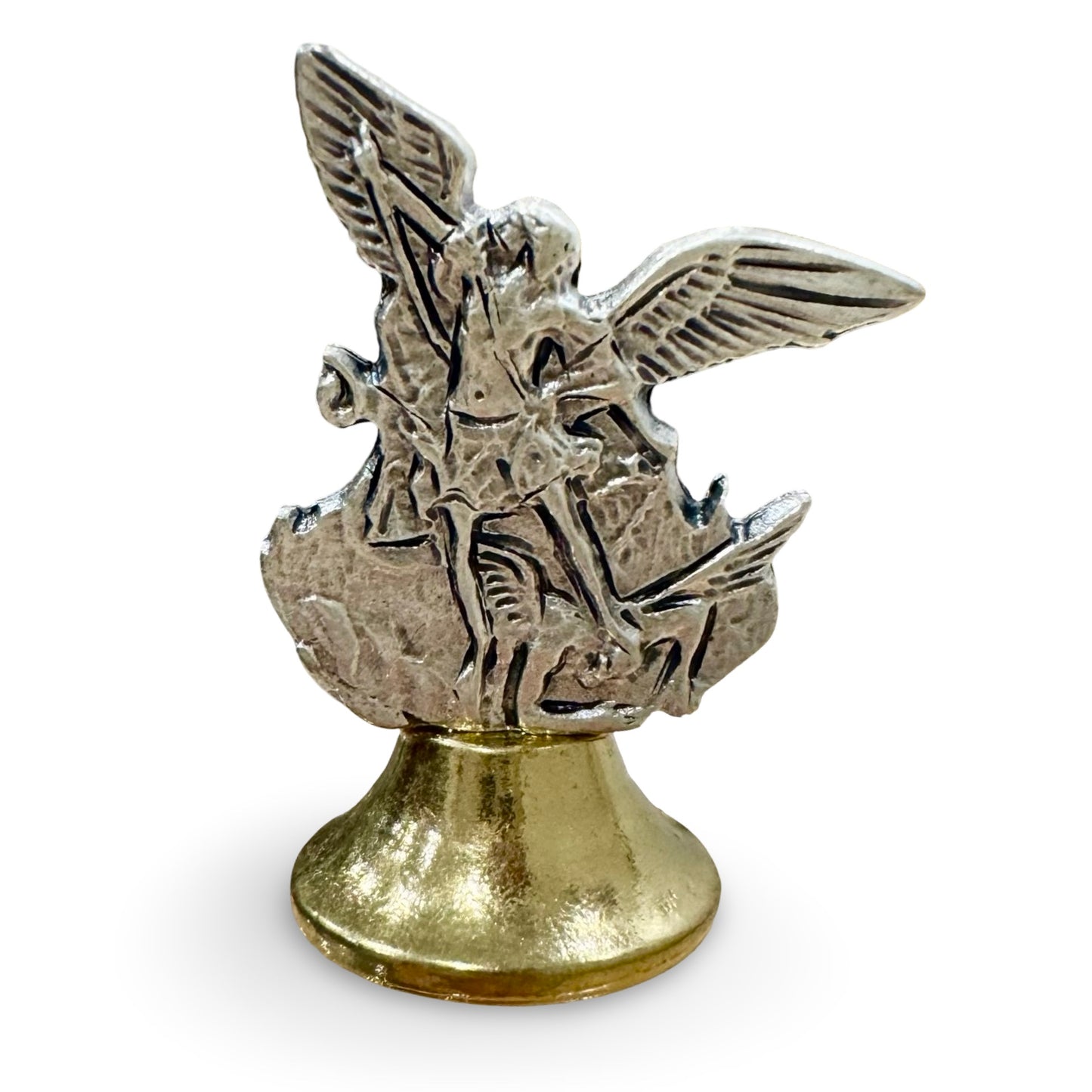 Standing St. Michael Pendant with Sticker