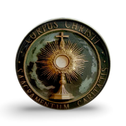 Monstrance Acrylic Pin