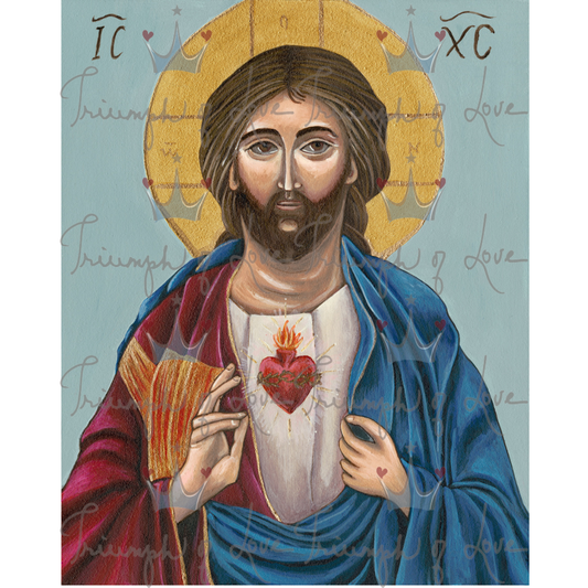 "Behold" Icon - Maryam Iconography Apostolate, SCTJM