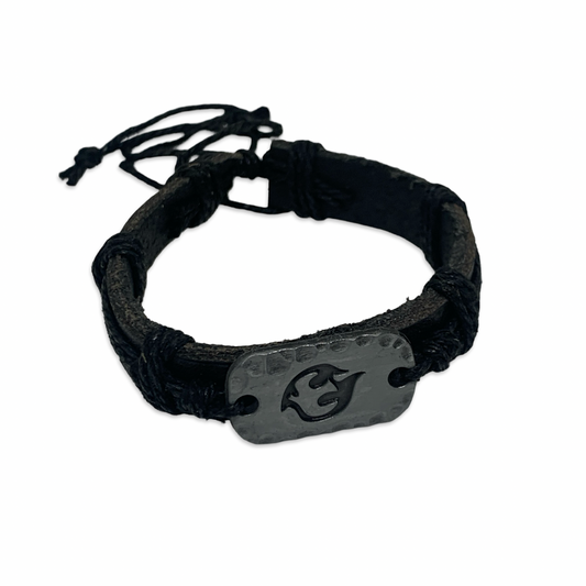 Leather Holy Spirit Bracelet