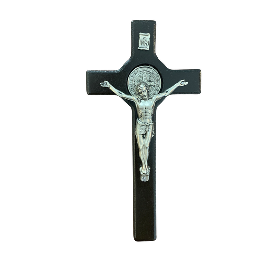 Black Oak Colored St. Benedict Crucifix