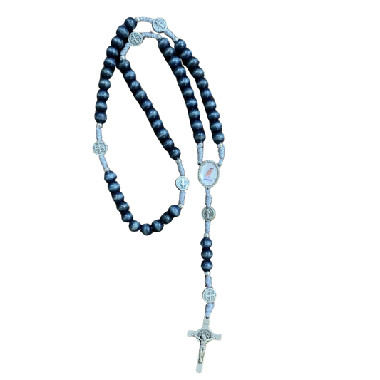 Blue Queen of Peace and St. Benedict Rosary