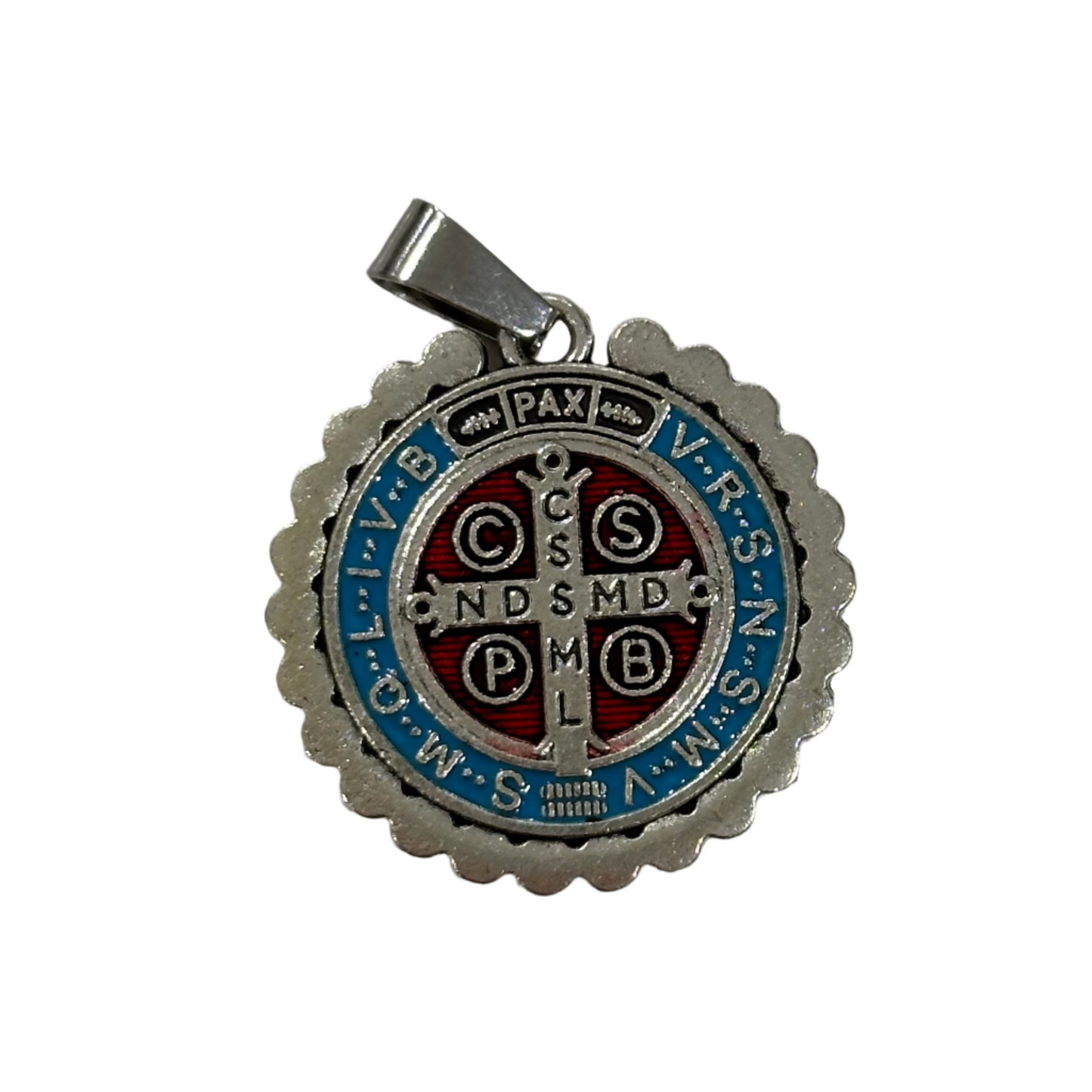 Round Embellished St. Benedict Medal