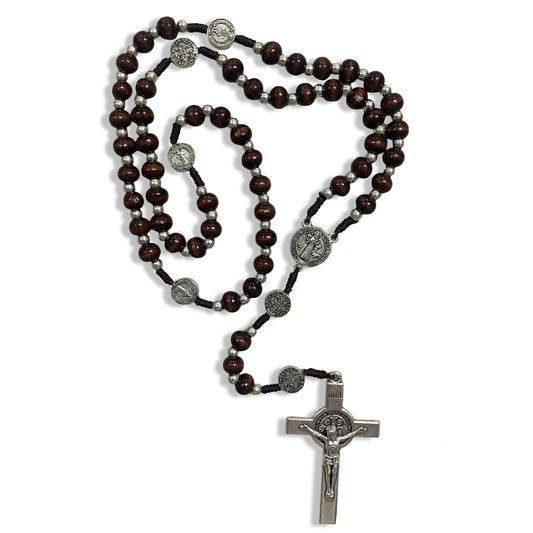 St. Benedict Rosary with St. Benedict Crucifix