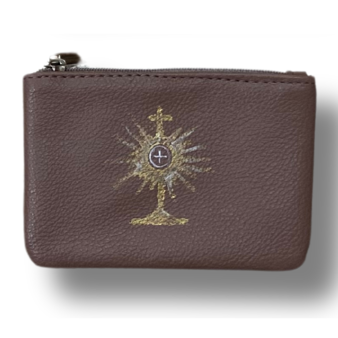Hand-Painted Monstrance Pouch