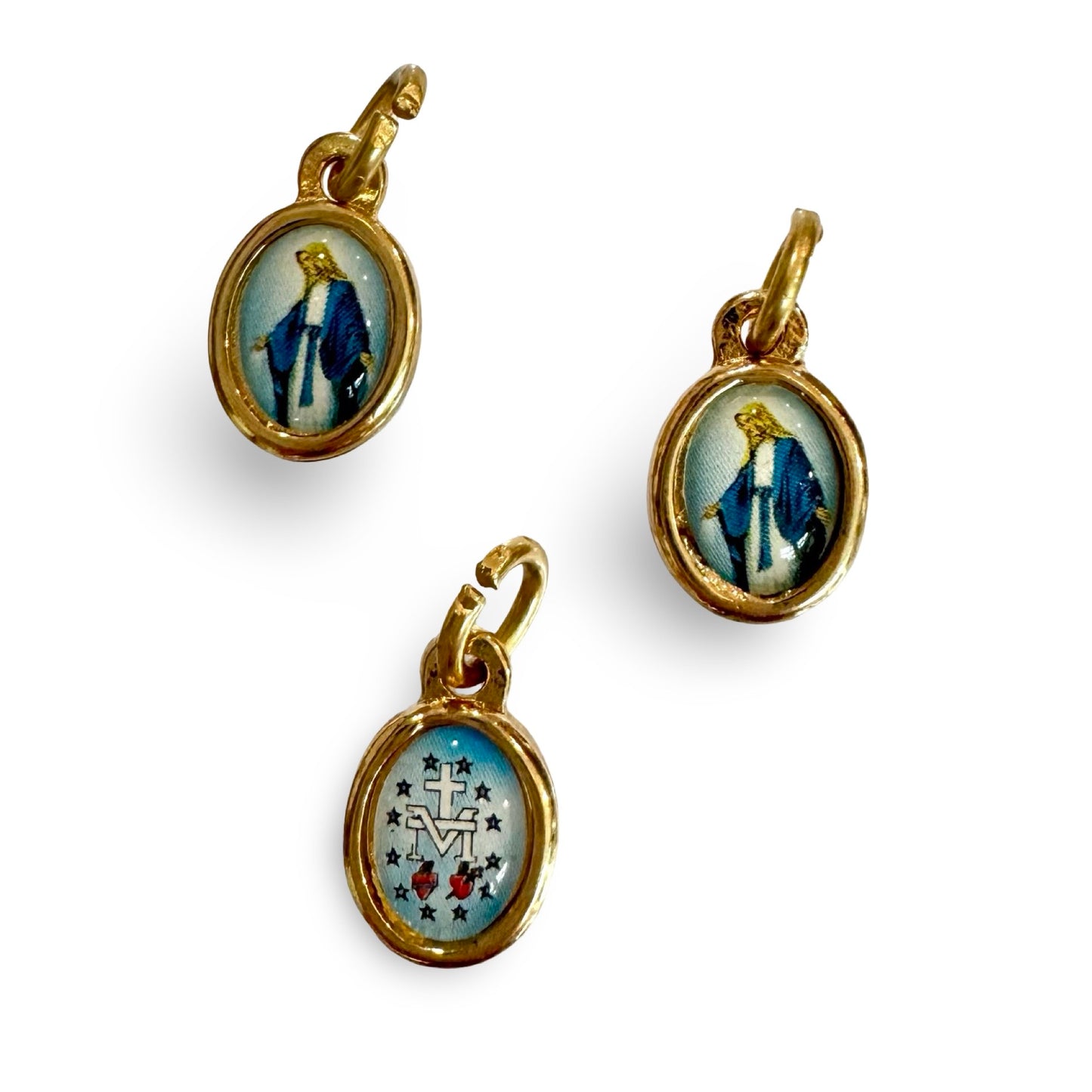 Tiny Gold Colored Miraculous Medal