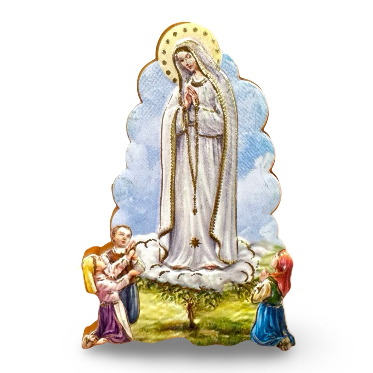 Our Lady of Fatima with Shepherd Children Magnet