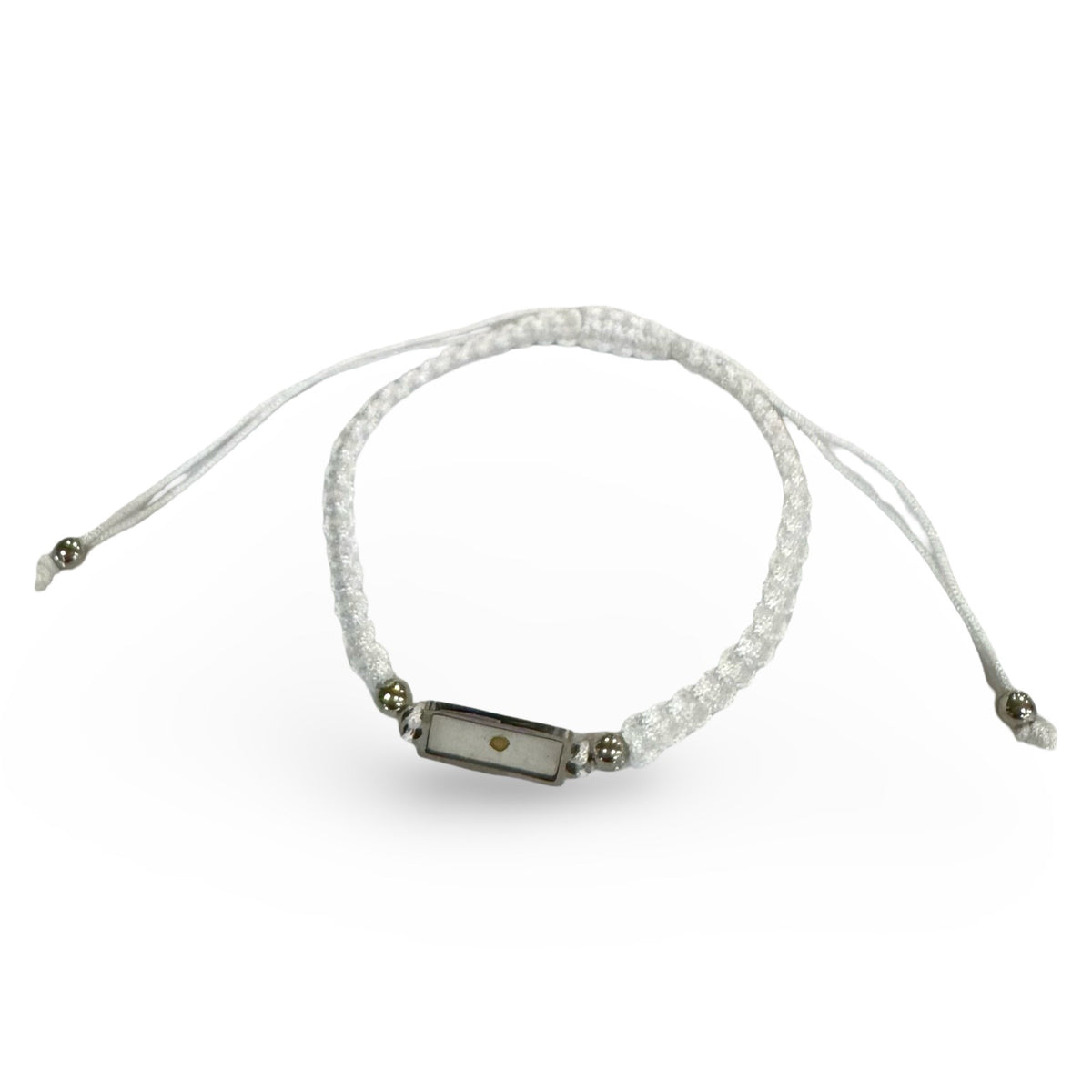 Woven Bracelet with Mustard Seed