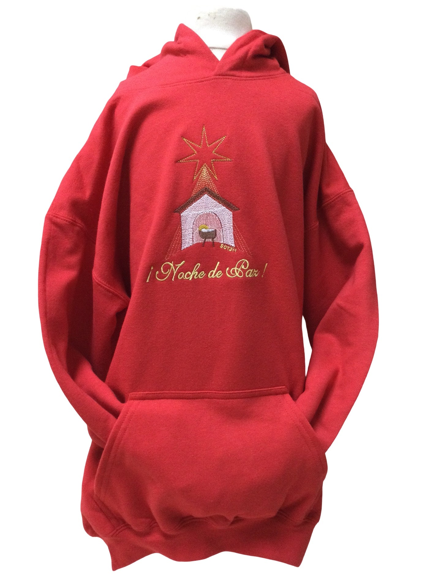 "O Noche Paz" Suéter Bordado por SCTJM