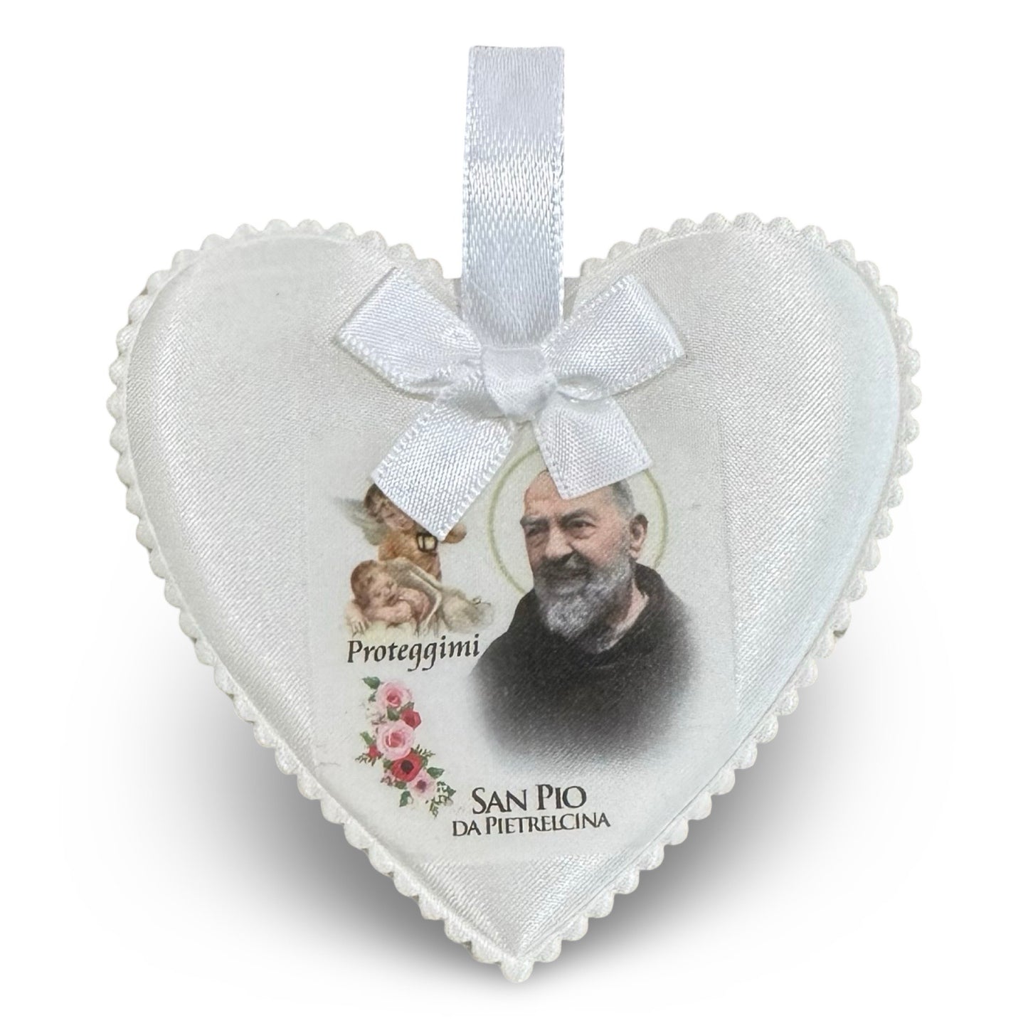 St. Padre Pio Heart-Shaped Crib Detente